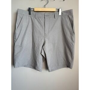 Ripzone Mens Grey Performance Hybrid Walk Shorts 38 Gorpcore Outdoor Surf Preppy